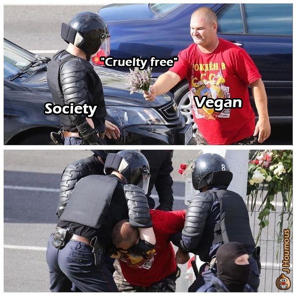 Cruelty-free - meme