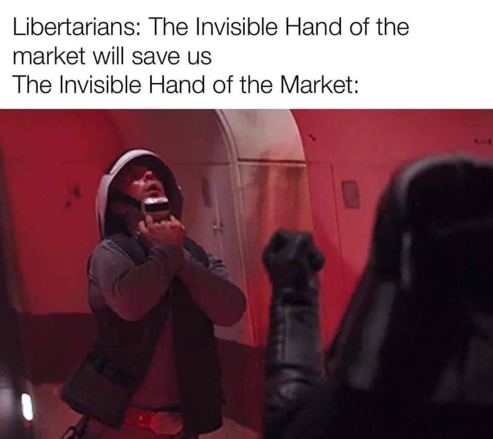 libertarian = shit - meme