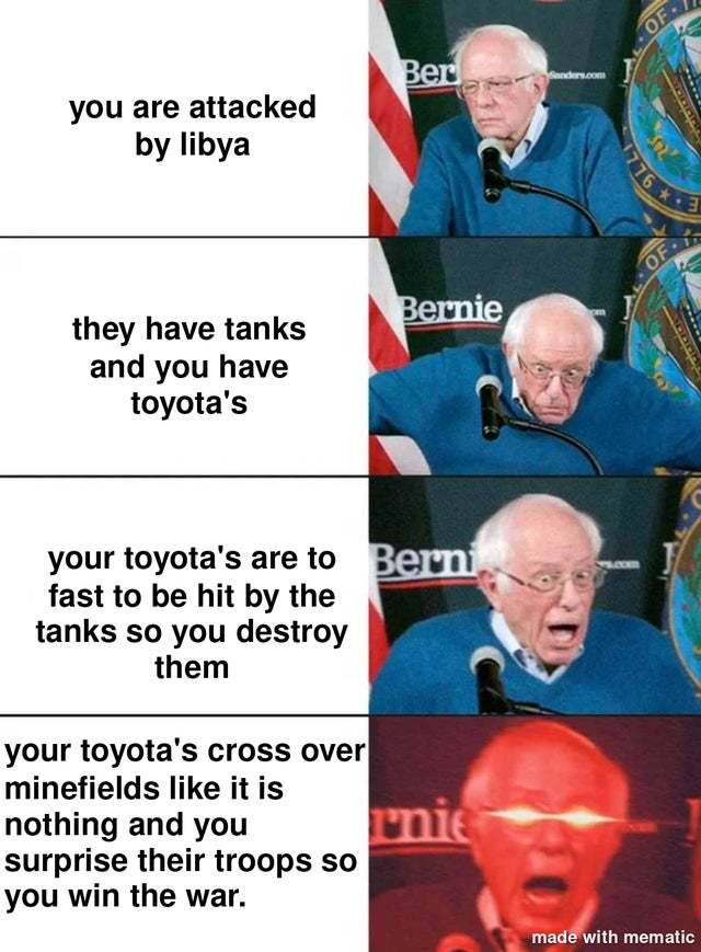 Bernie 2024 - meme