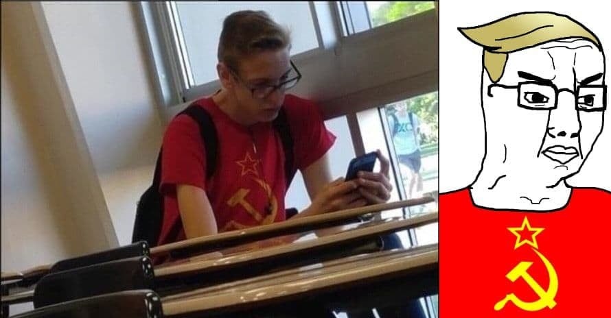 Le soviet shirt - meme