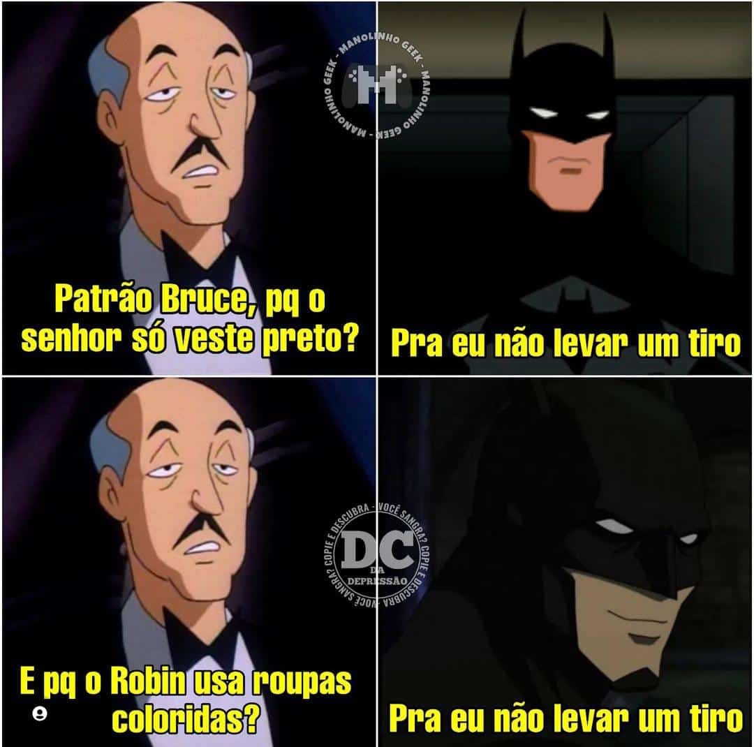 Batman sempre preparado - meme
