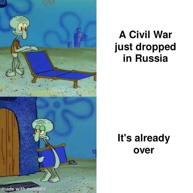 Russia Civil War - meme