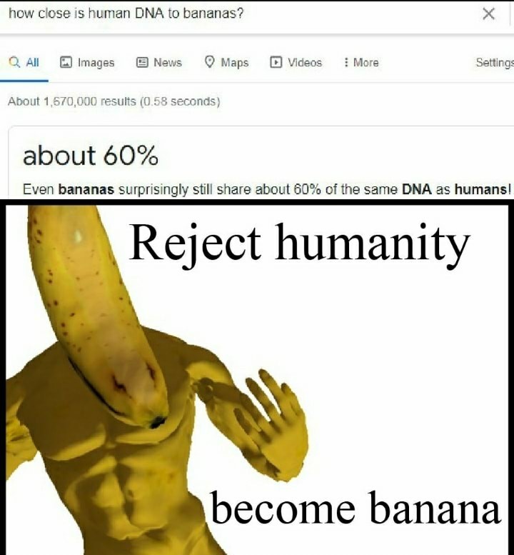 banana in power - meme