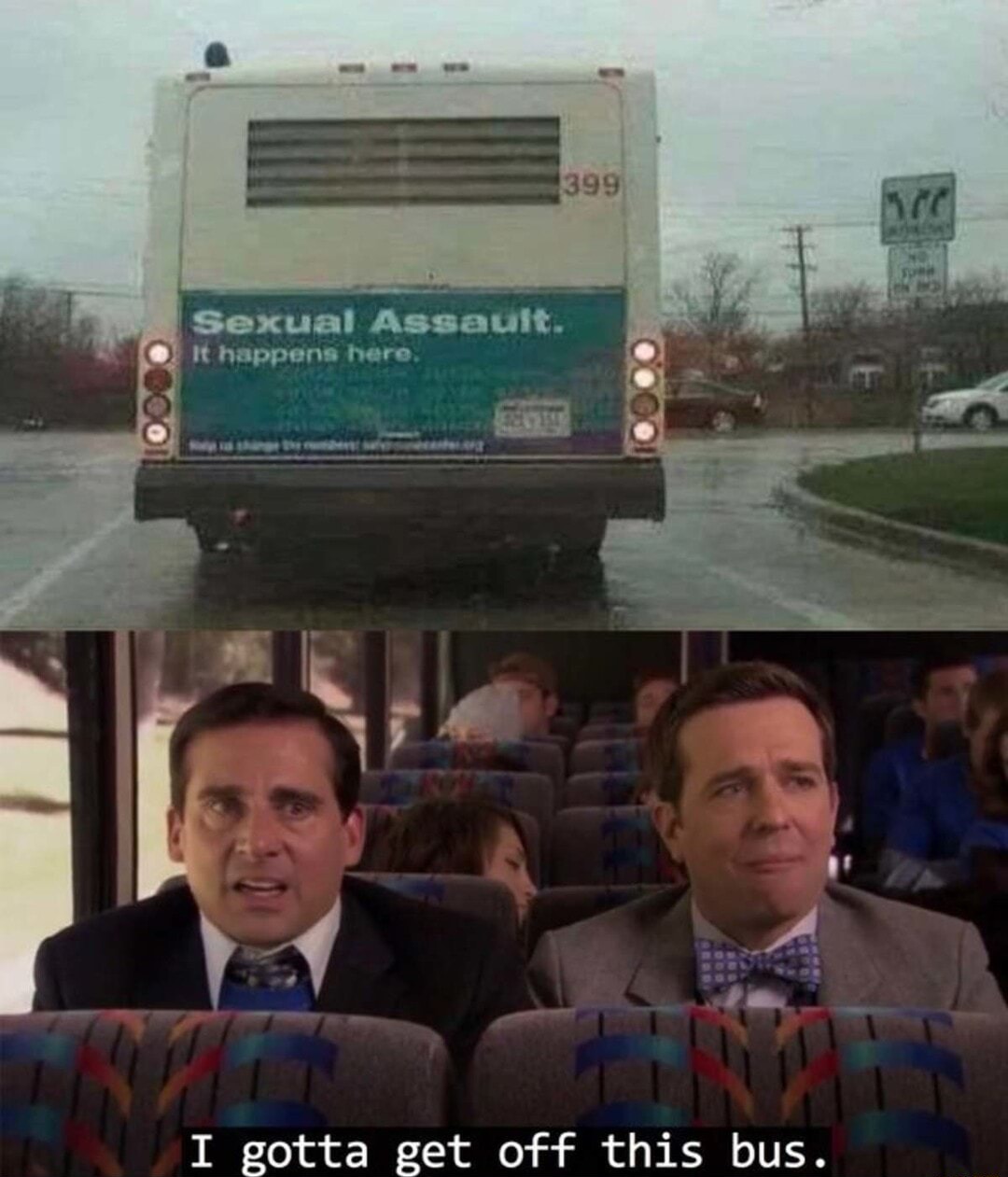 Sexual assault bus - meme