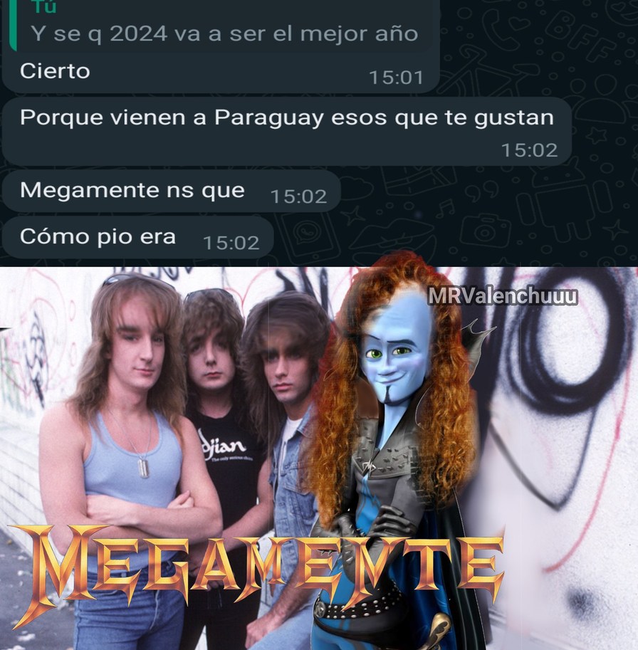 Megamente>>>megadeth - meme