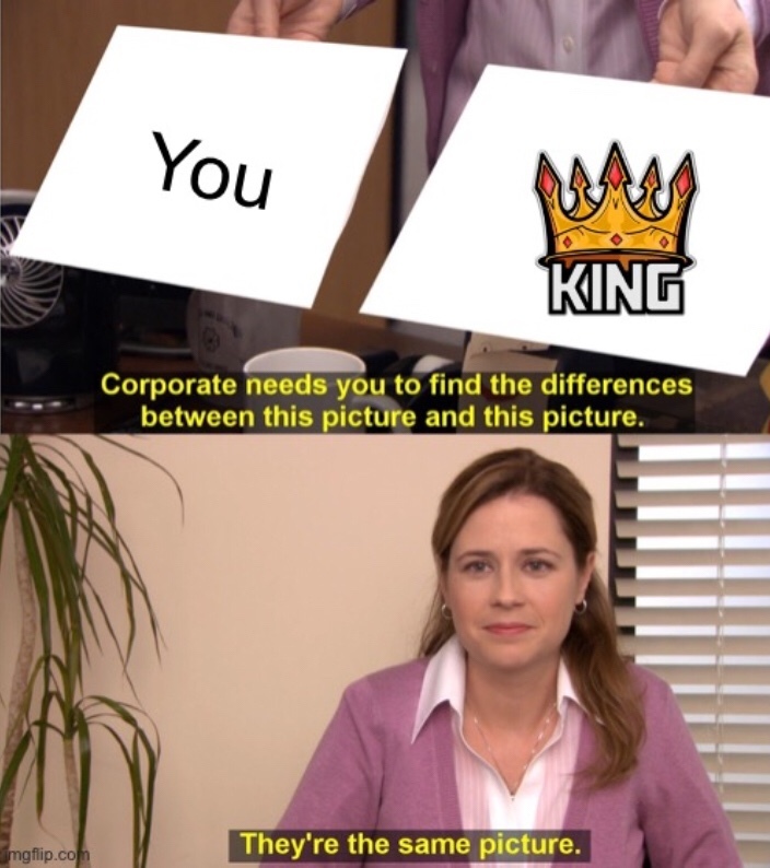 keep your heads up kings - meme