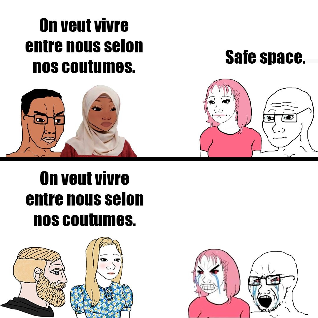 Safe space - meme