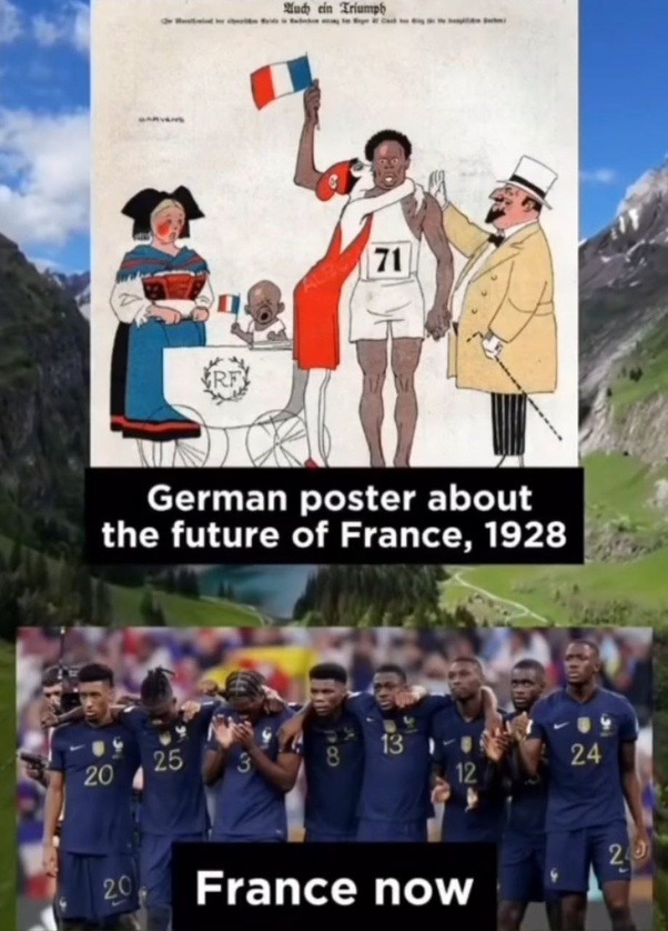 "atleast we are not speaking german" - meme