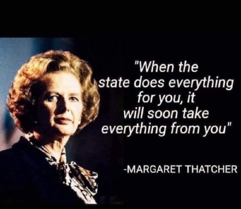 If the state gives you everything, wait for the bill - meme