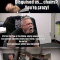 Rise of the chairs.