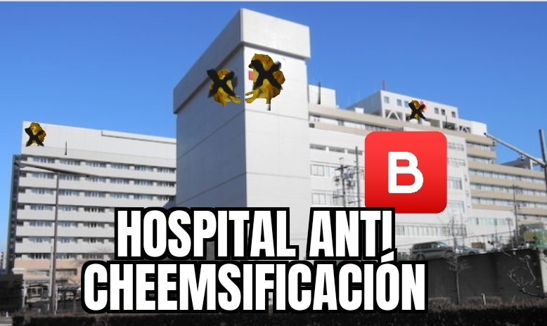 Hospital Anti Cheems - meme