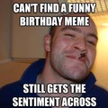 Happy birthday meme to me