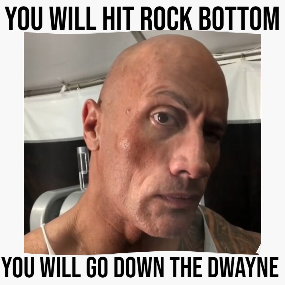 the rock meme