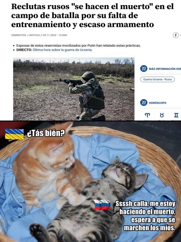 Reclutas rusos - meme