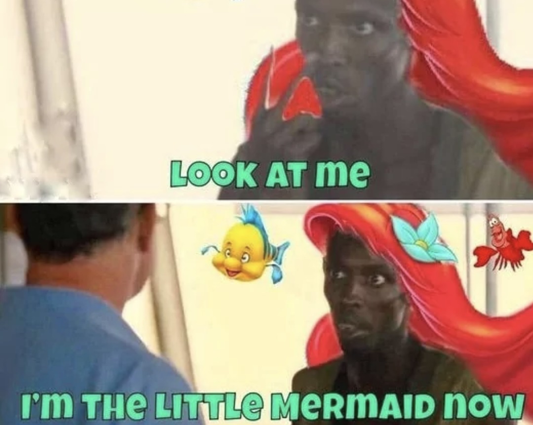 So excited for the Little Mermaid update - meme