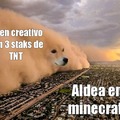 Aldea en Minecraft 