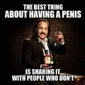 Be humane: share a penis