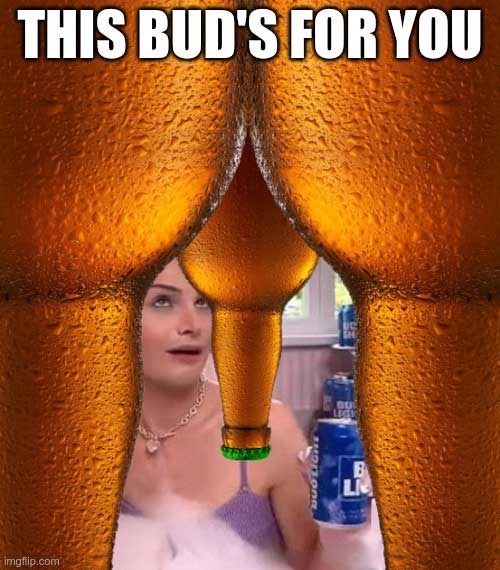 This Bud's for you - meme