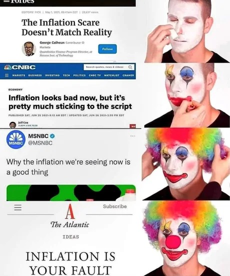 Inflation news - meme