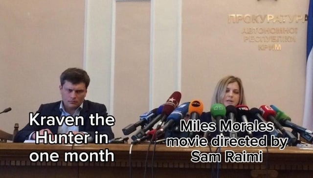 Miles Morales movie meme