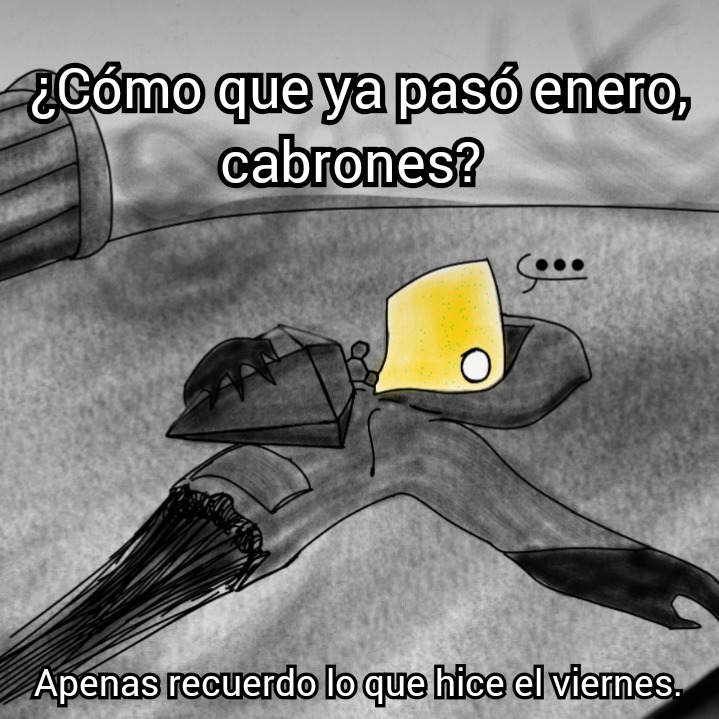 El viernes cagué, sólo eso recuerdo. - meme