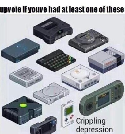 ah yes, I'll have an Xbox with a side of crippling depression - meme