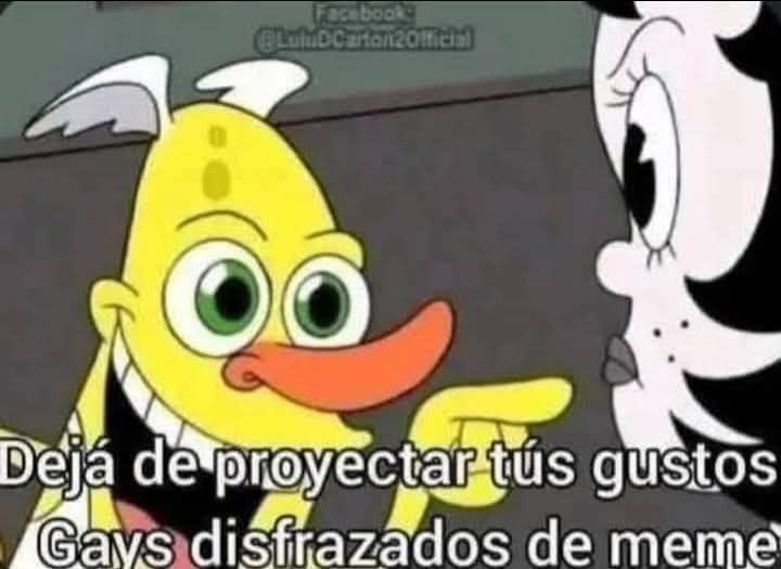 El de arriba - meme