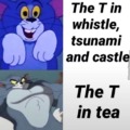 T in the tea