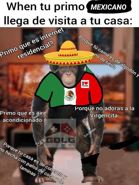Mexichango promedio - meme