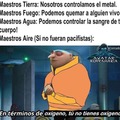 meme de Avatar the last airbender