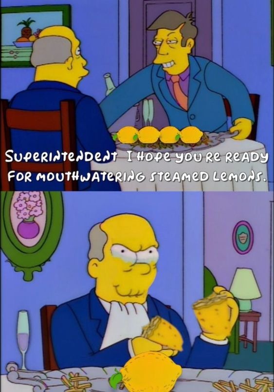 Steamed Lemons - meme