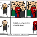 Metal Spiderman