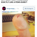 Has a penis for a thumb
