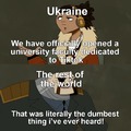 Are you serious Ukraine?