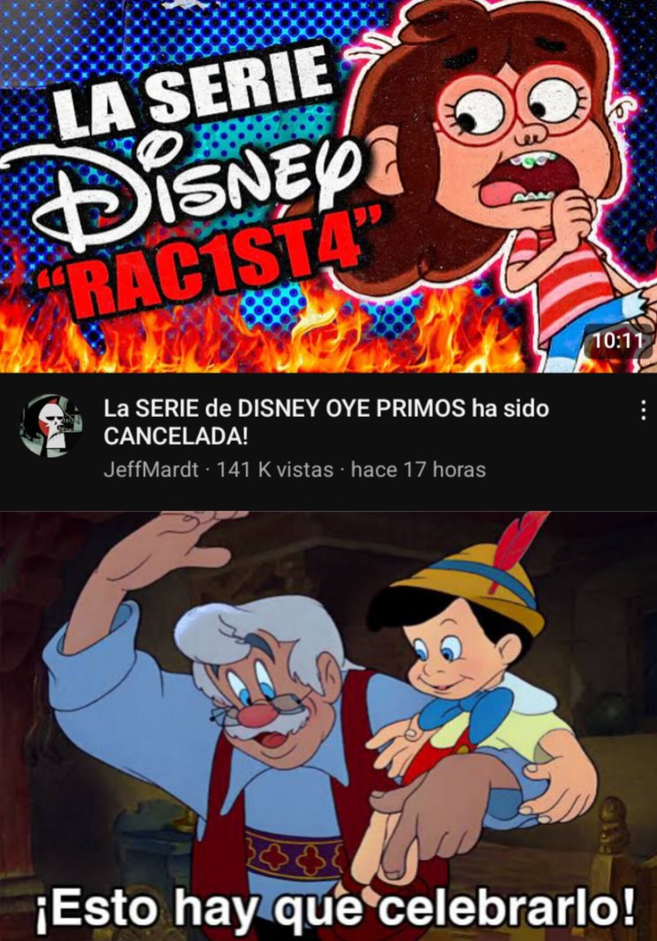 Por fin no más mierda hecha por Disney, la inclusión Latina es una cagada inmunda absoluta sin significado de su existencia - meme