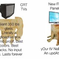 CRT vs Flat Panel TVs