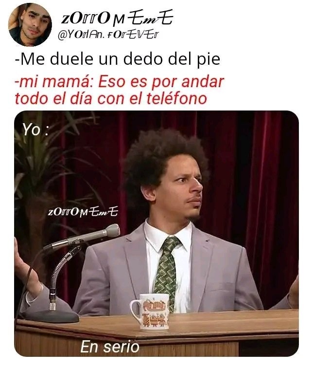 Me Duele El Dedo Del Pie* - meme