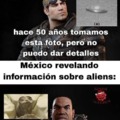 México revelando información sobre aliens