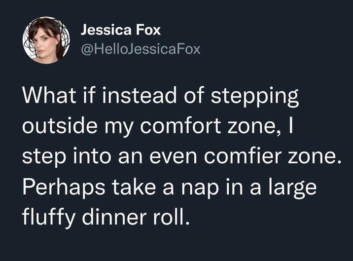 Comfort zone meme