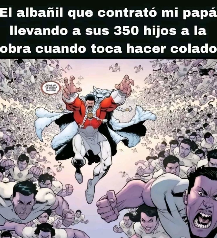 Llegan los refuerzos:v - meme