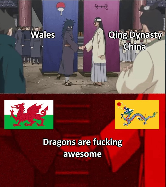 Dragons are great - meme