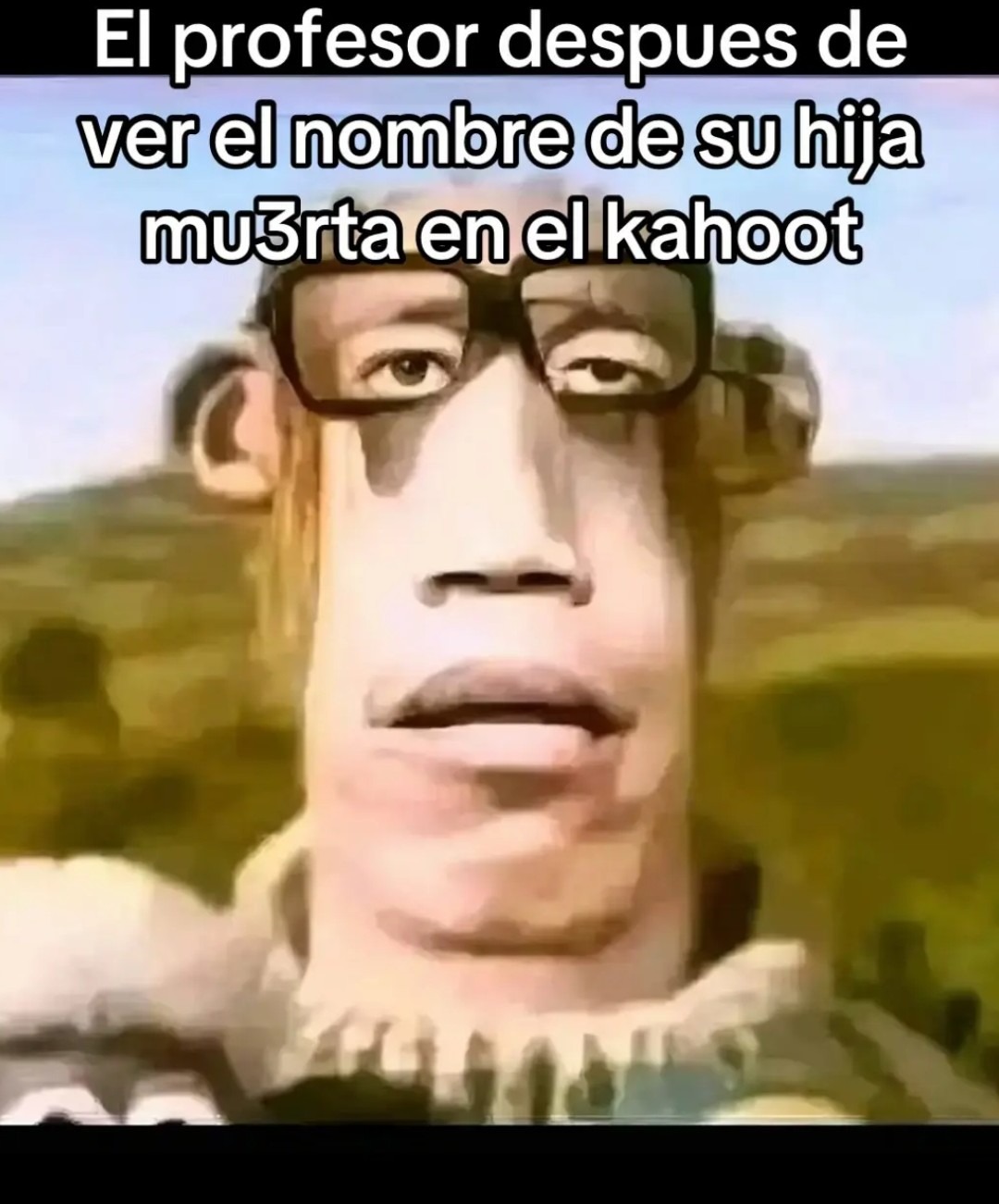El profe de lengua - meme