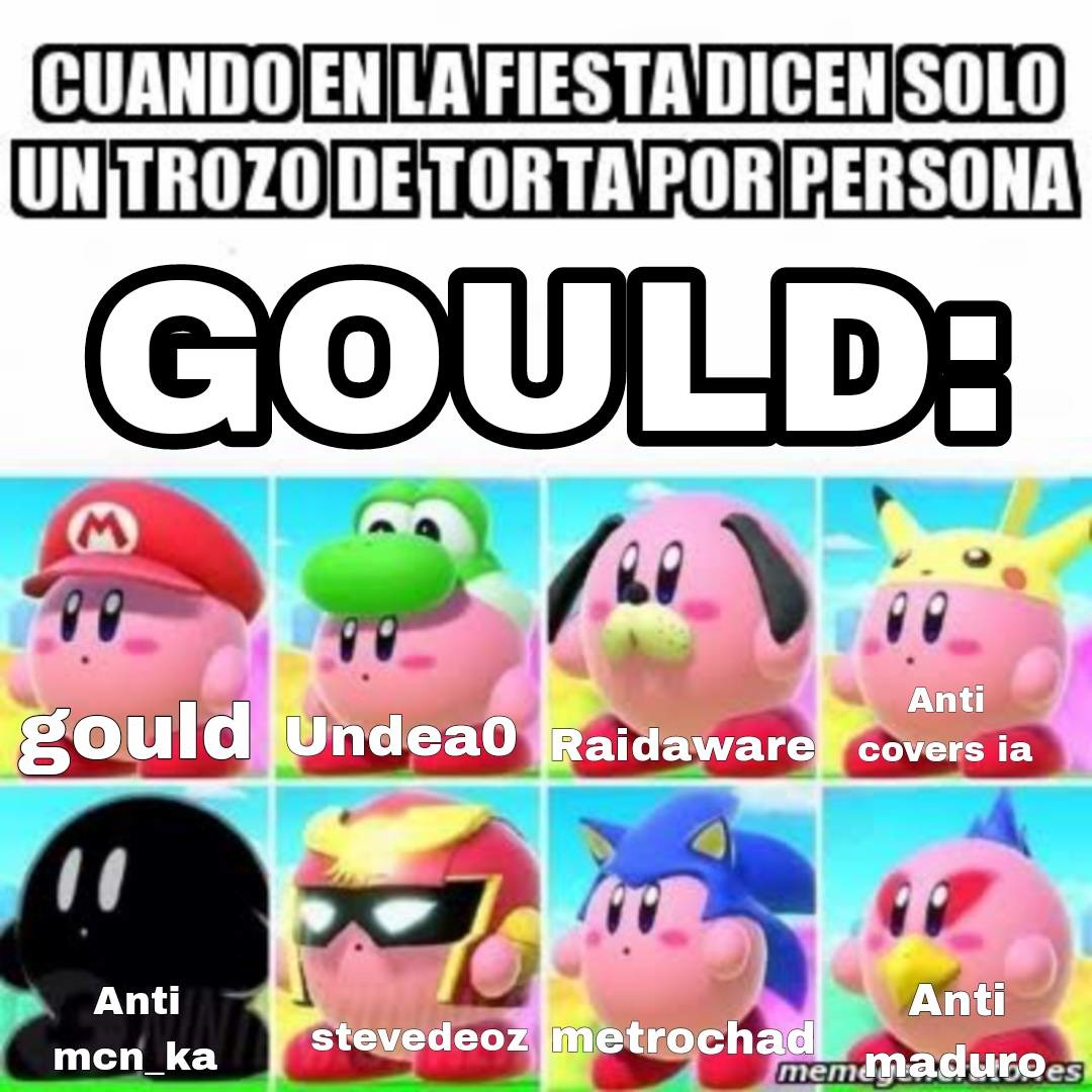 GOULD NOIRE TIENE MUCHAS MULTICUENTAS - meme