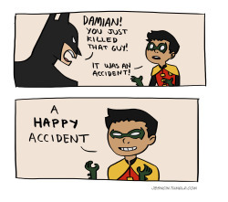 Damian such an evil child - meme