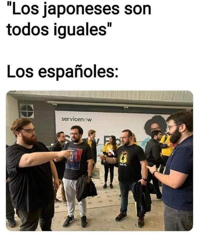 Españoles gigachad - meme