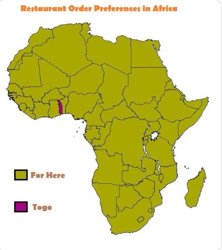 Restaurant Preferences In Africa - meme
