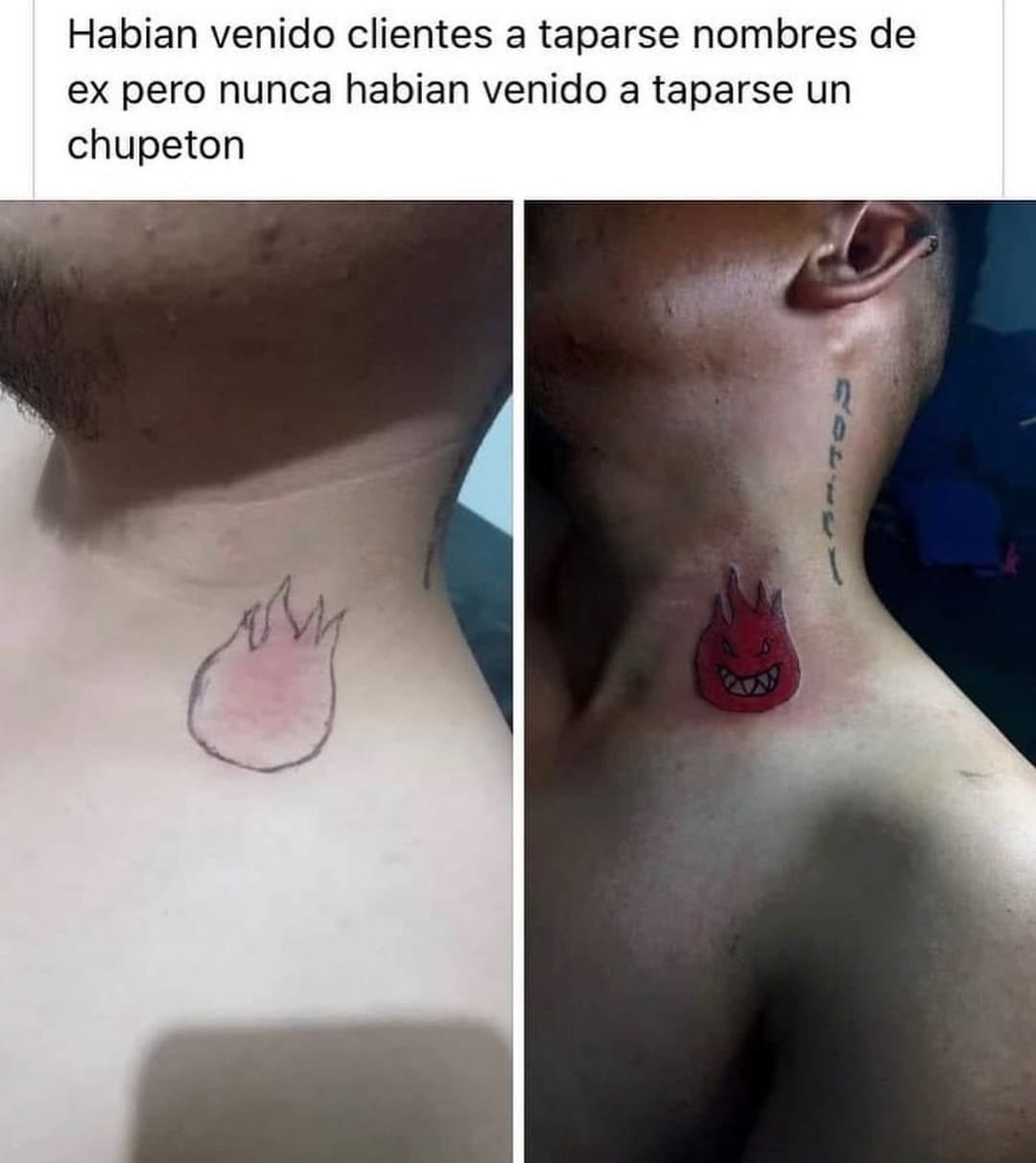 Tatuajes por razones pendejas - meme