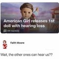 They can hear us