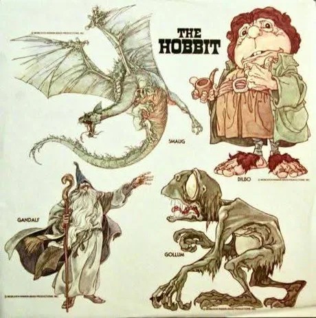 The Hobbit 1977 draft - meme