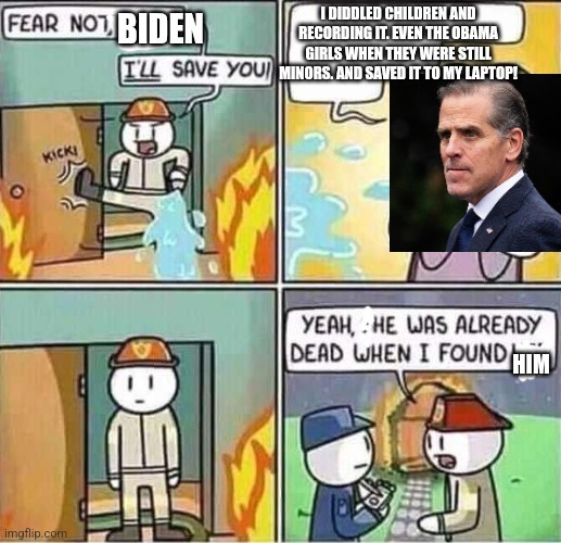 I think a crackpipe started the fire - meme